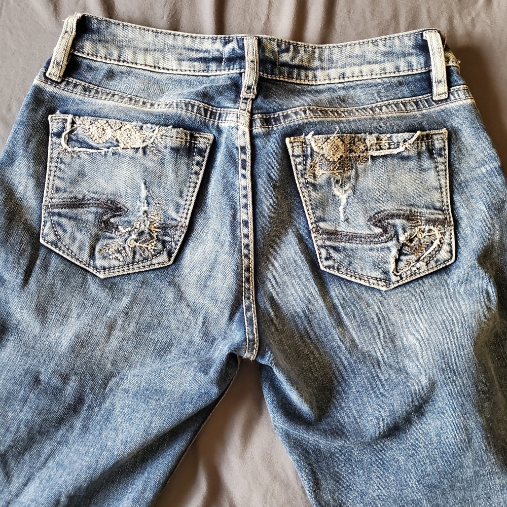 Silver Jean's size 26